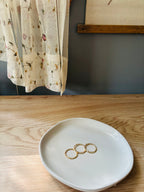 Gold Macrame Rings